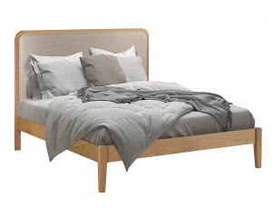 4ft6 Double Brynford real oak,solid,strong,wood bed frame.Wooden bedstead